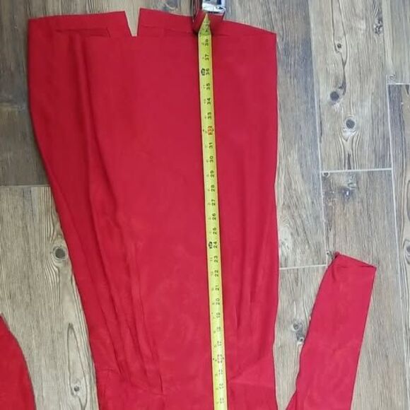 Red Dress 100 percent Silk - Picture 11 of 13
